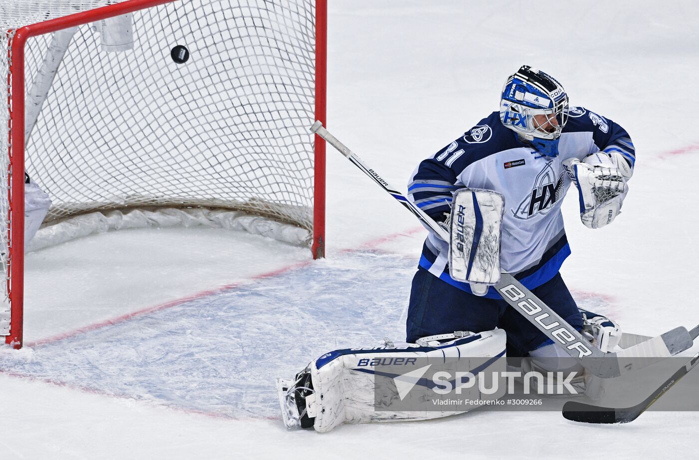 Ice hockey. KHL. Dynamo Moscow vs. Neftekhimik