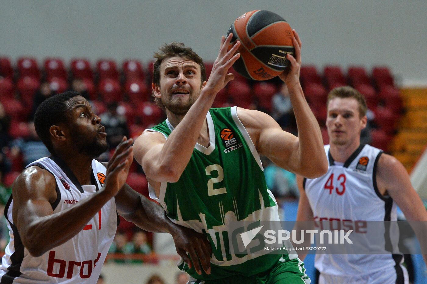 Euroleague Basketball. UNICS vs. Brose Baskets