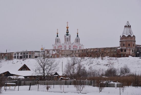 Cheese production at Dalmatovo Assumption Monastery in Kurgan Region