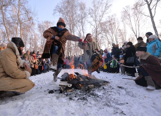 Svyatki 2017 festival of entertainment and fun in Chelyabinsk Region