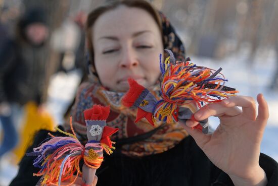 Svyatki 2017 festival of entertainment and fun in Chelyabinsk Region