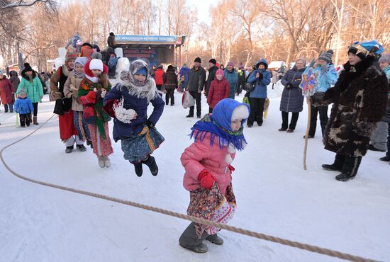 Svyatki 2017 festival of entertainment and fun in Chelyabinsk Region