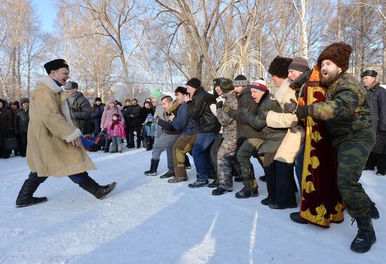 Svyatki 2017 festival of entertainment and fun in Chelyabinsk Region