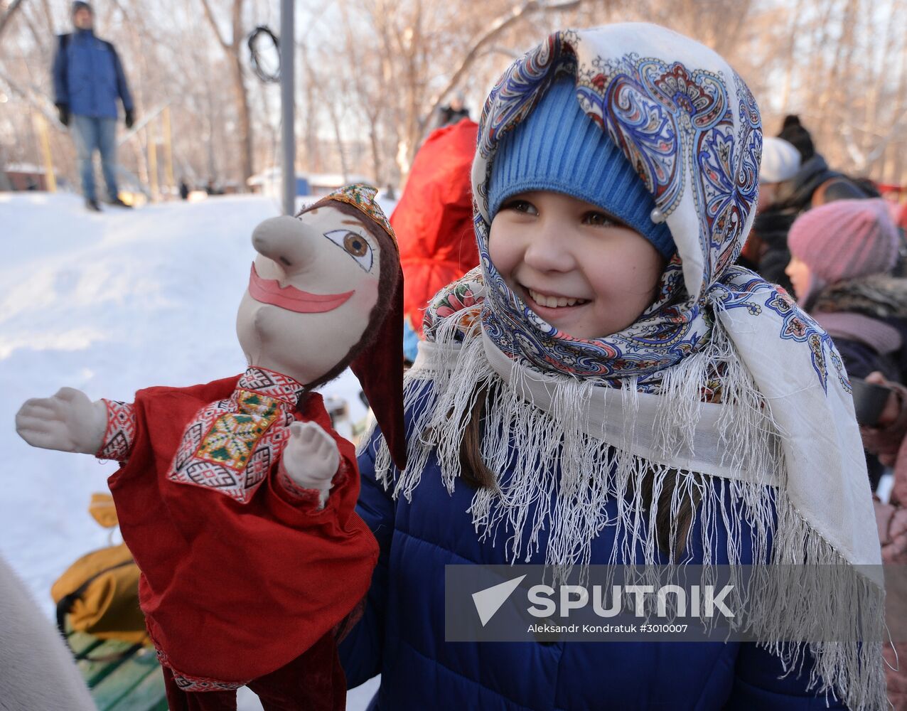 Svyatki 2017 festival of entertainment and fun in Chelyabinsk Region