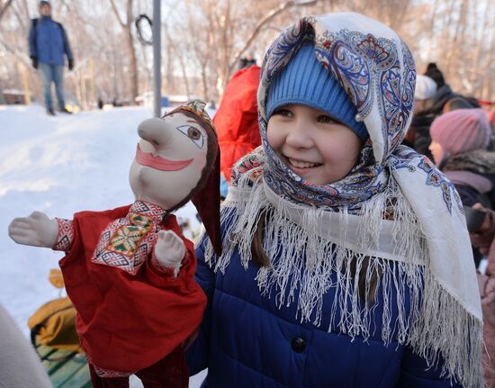 Svyatki 2017 festival of entertainment and fun in Chelyabinsk Region