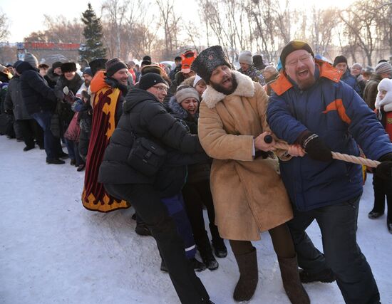 Svyatki 2017 festival of entertainment and fun in Chelyabinsk Region