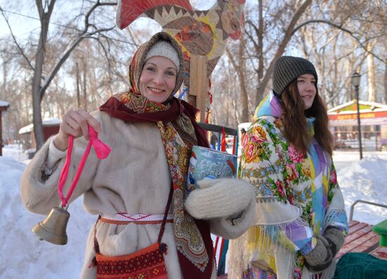 Svyatki 2017 festival of entertainment and fun in Chelyabinsk Region