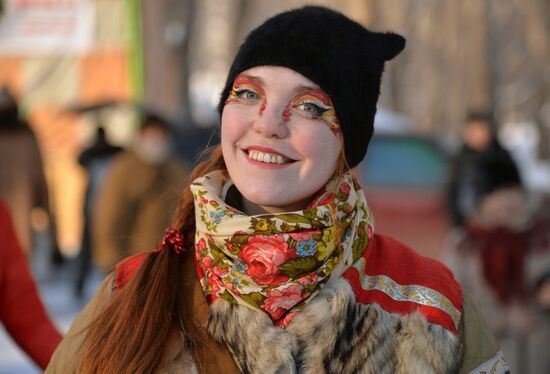 Svyatki 2017 festival of entertainment and fun in Chelyabinsk Region