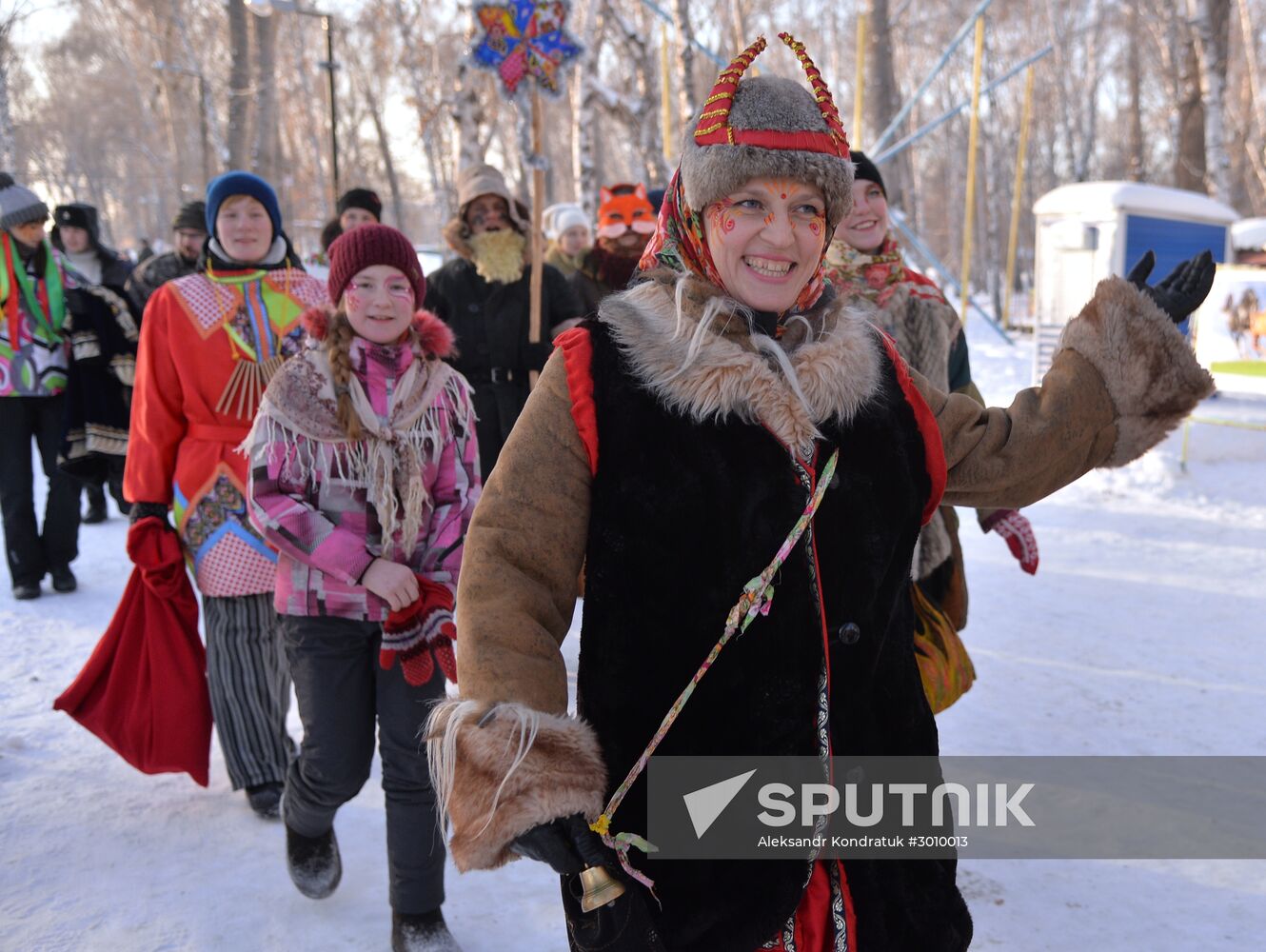 Svyatki 2017 festival of entertainment and fun in Chelyabinsk Region