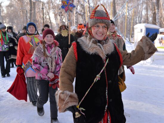 Svyatki 2017 festival of entertainment and fun in Chelyabinsk Region