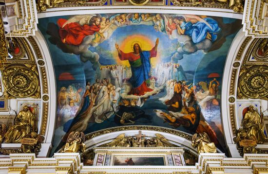 St. Isaac's Cathedral in St. Petersburg