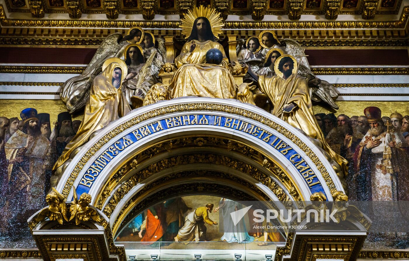 St. Isaac's Cathedral in St. Petersburg