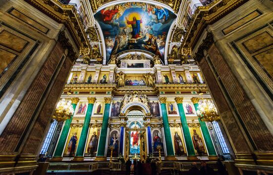 St. Isaac's Cathedral in St. Petersburg