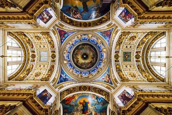 St. Isaac's Cathedral in St. Petersburg