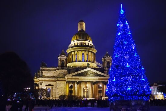 St. Isaac's Cathedral in St. Petersburg