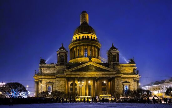 St. Isaac's Cathedral in St. Petersburg
