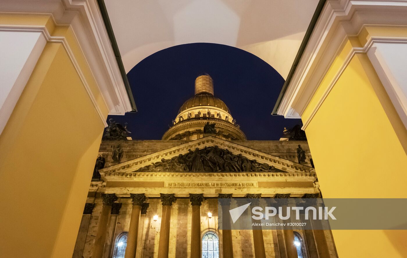 St. Isaac's Cathedral in St. Petersburg