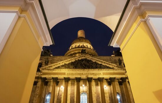 St. Isaac's Cathedral in St. Petersburg