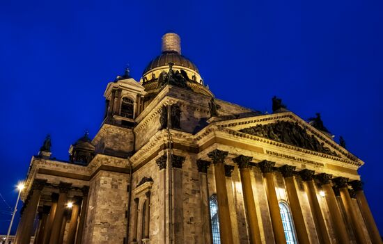 St. Isaac's Cathedral in St. Petersburg