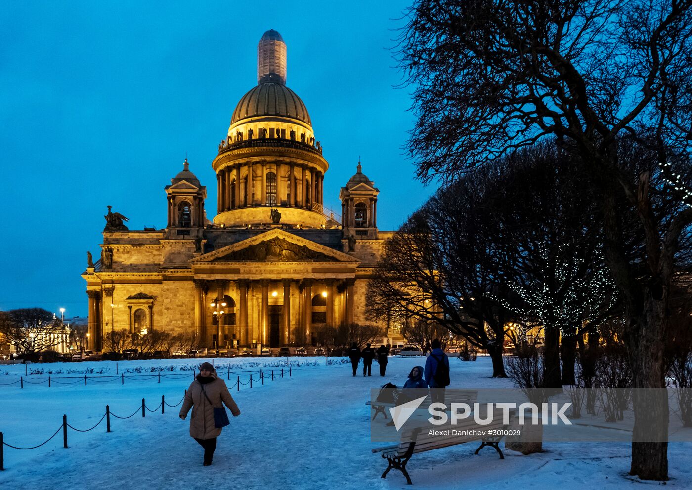 St. Isaac's Cathedral in St. Petersburg