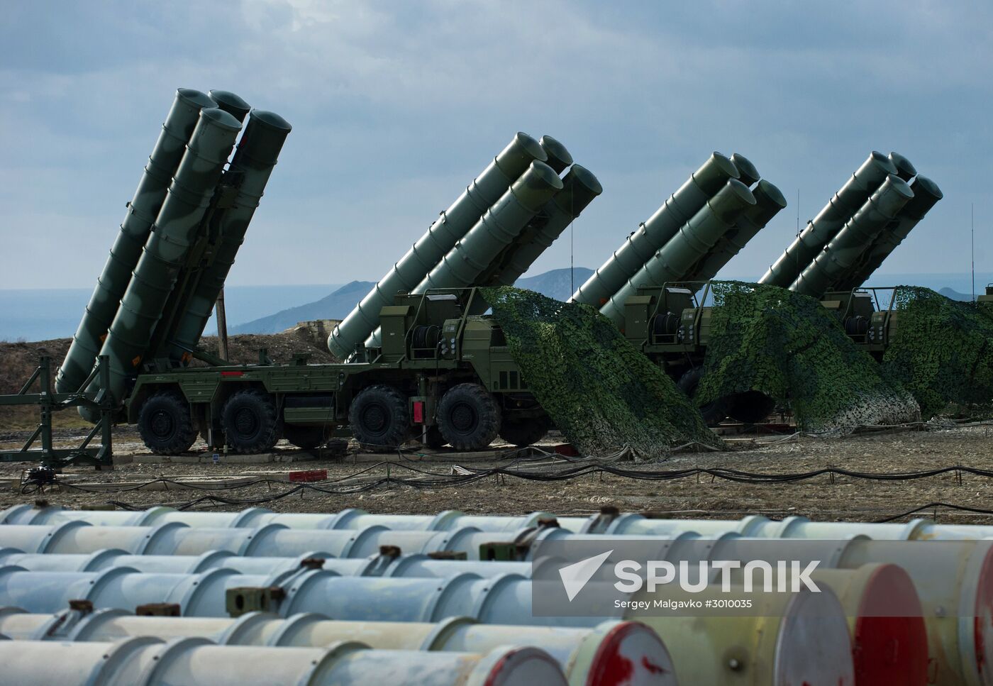 S-400 regiment enters on duty in Crimea
