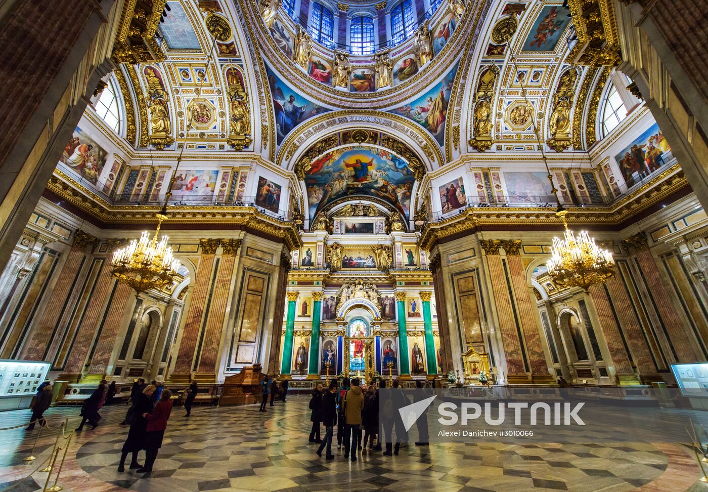 St. Isaac's Cathedral in St. Petersburg