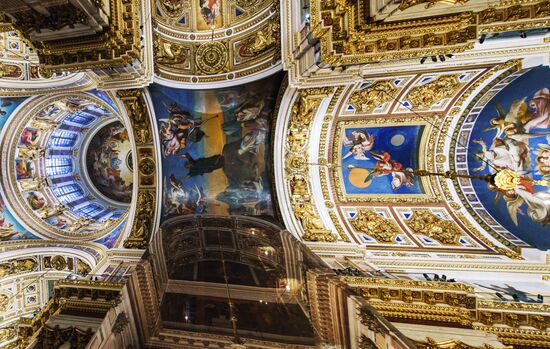 St. Isaac's Cathedral in St. Petersburg