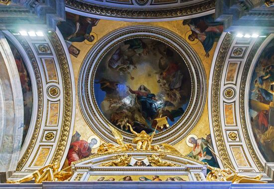 St. Isaac's Cathedral in St. Petersburg