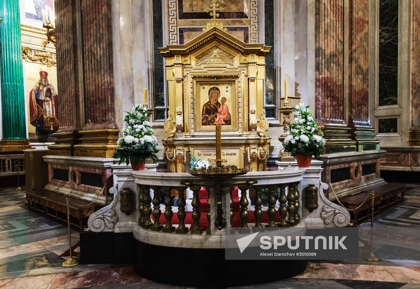 St. Isaac's Cathedral in St. Petersburg