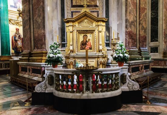 St. Isaac's Cathedral in St. Petersburg