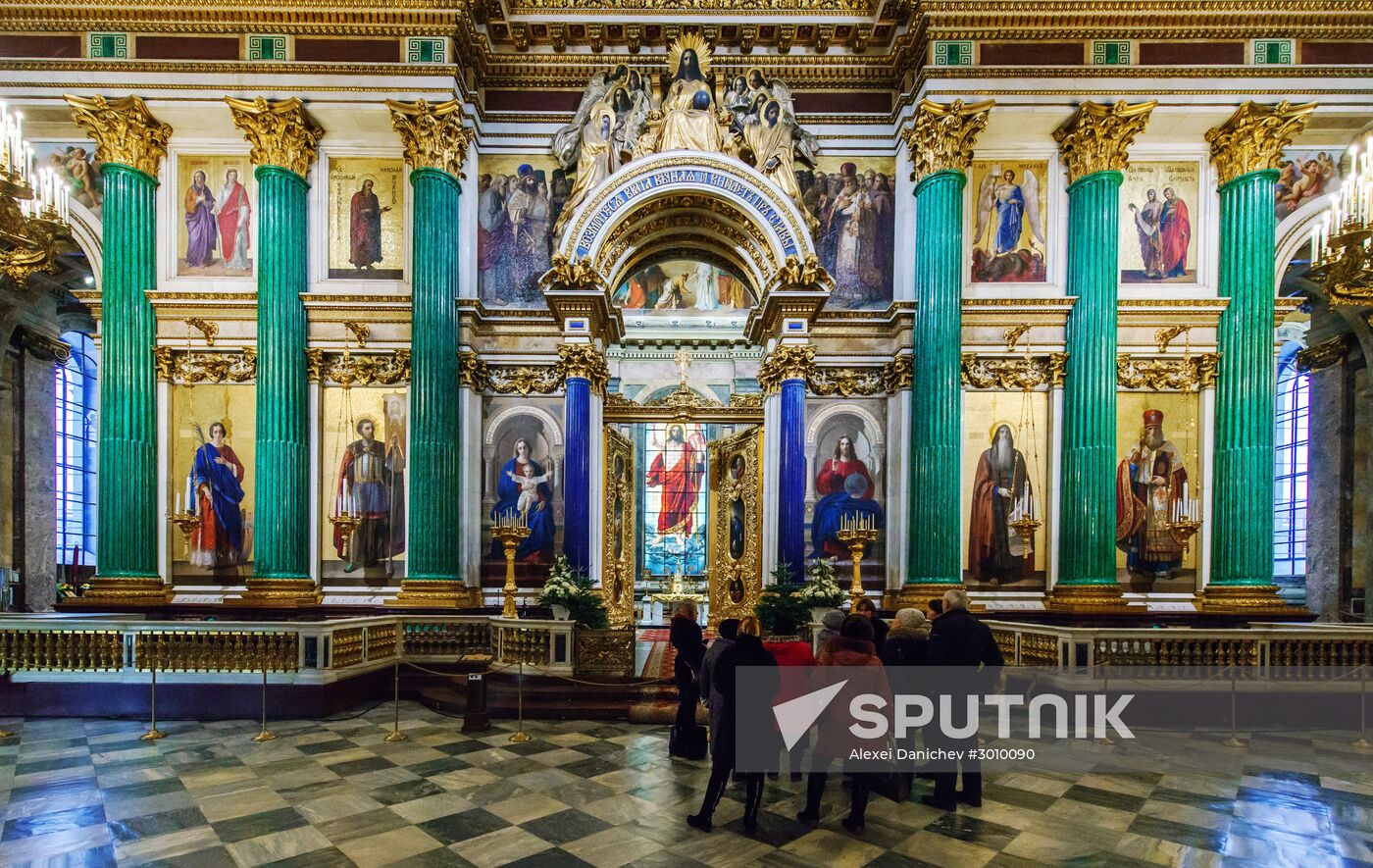 St. Isaac's Cathedral in St. Petersburg