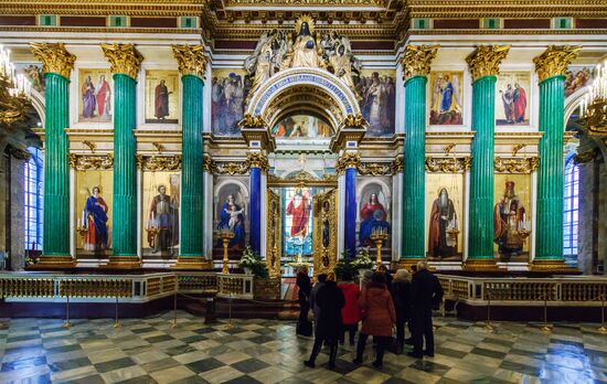 St. Isaac's Cathedral in St. Petersburg