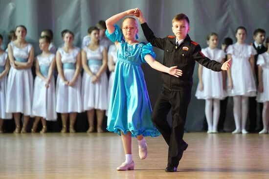 Cadet ball in Kaliningrad