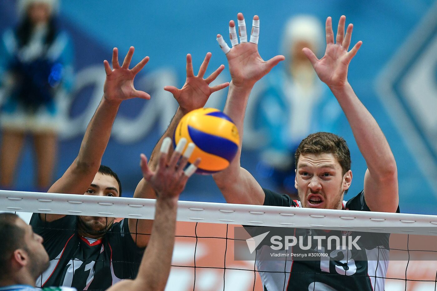 Russian Volleyball Super League. Men. Dynamo (Moscow) vs. Belogorie