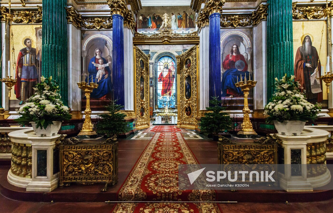 St. Isaac's Cathedral in St. Petersburg