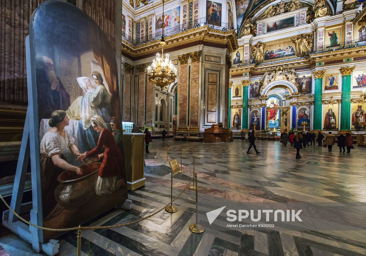 St. Isaac's Cathedral in St. Petersburg