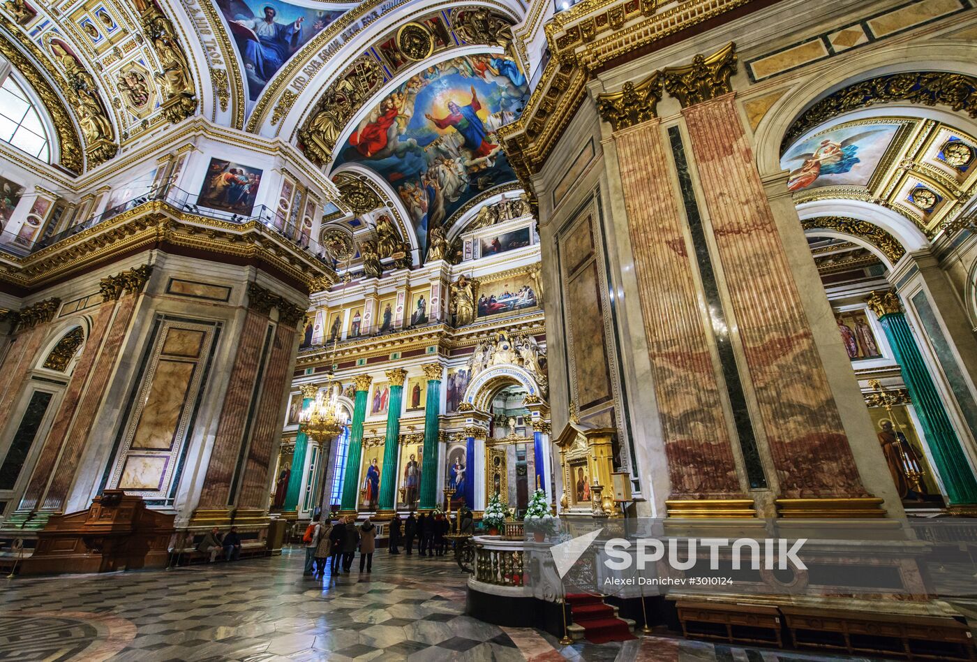 St. Isaac's Cathedral in St. Petersburg