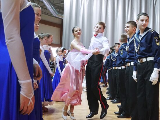 Cadet ball in Kaliningrad