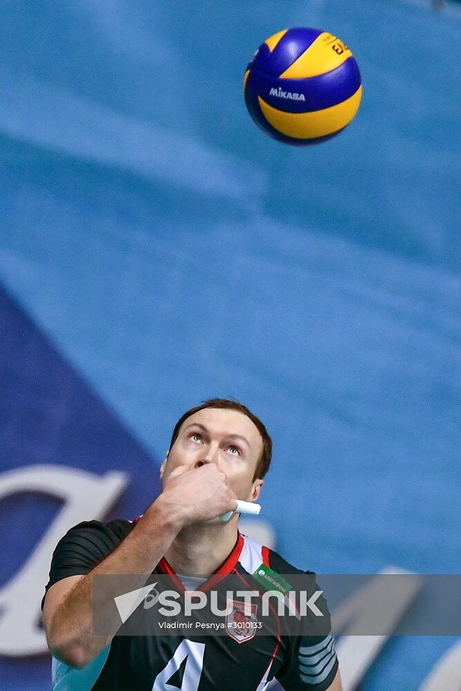 Russian Volleyball Super League. Men. Dynamo (Moscow) vs. Belogorie