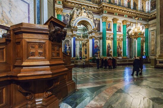 St. Isaac's Cathedral in St. Petersburg