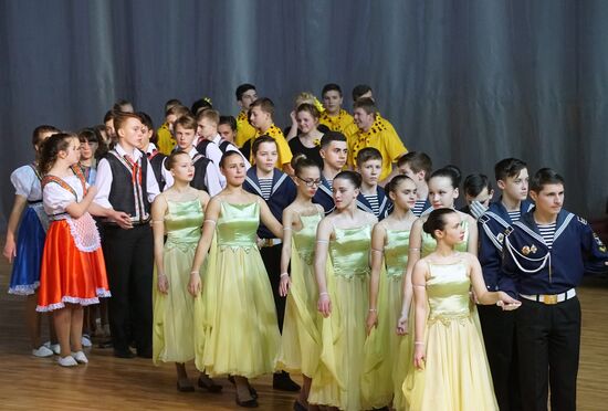 Cadet ball in Kaliningrad