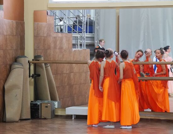 Cadet ball in Kaliningrad