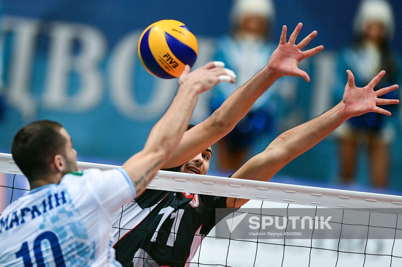 Russian Volleyball Super League. Men. Dynamo (Moscow) vs. Belogorie