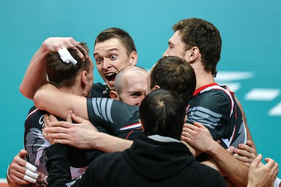 Russian Volleyball Super League. Men. Dynamo (Moscow) vs. Belogorie