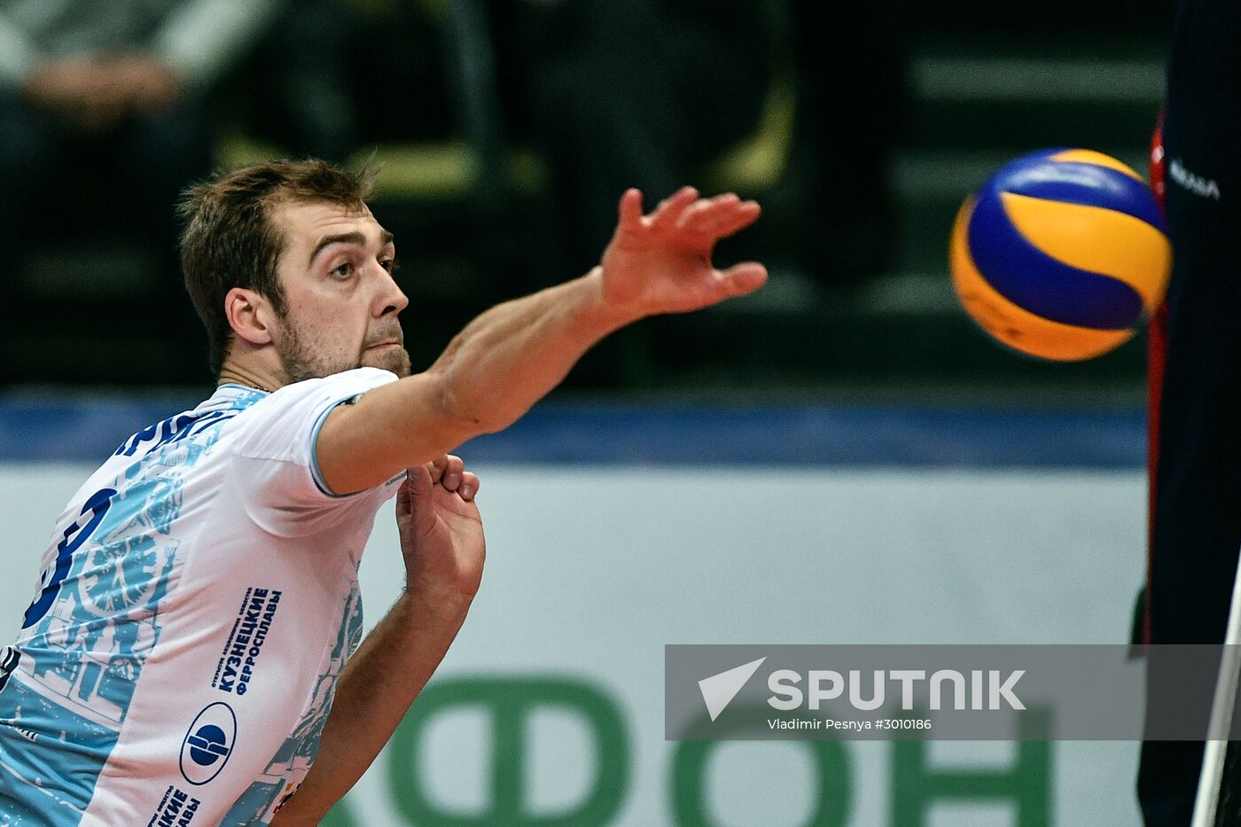 Russian Volleyball Super League. Men. Dynamo (Moscow) vs. Belogorie