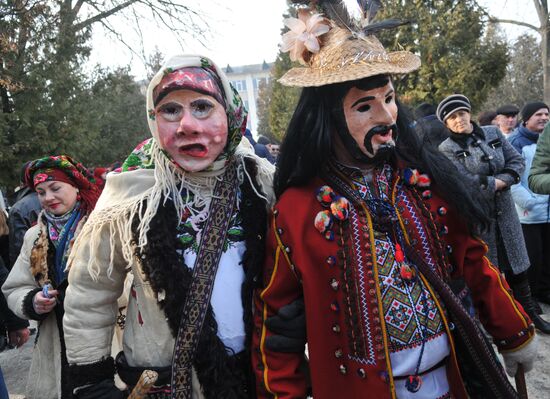 Old New Year celebrated in Chernivtsi Region