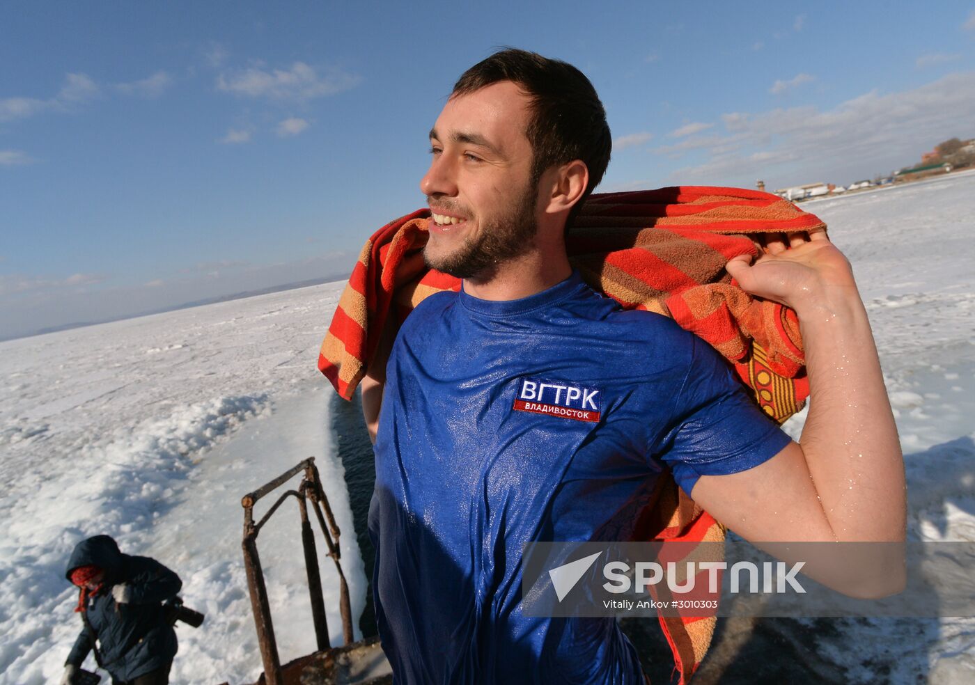 Morzh (Walrus) winter swimming club in Vladivostok