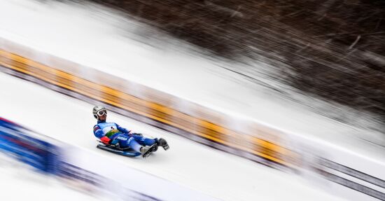 Natural Track Luge World Cup Moscow. Day 3