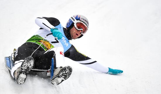 Natural Track Luge World Cup Moscow. Day 3