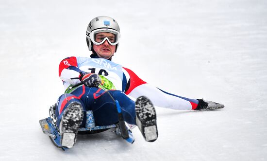 Natural Track Luge World Cup Moscow. Day 3